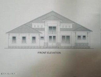 New custom construction and majestic views in one of the most on Rivers Edge Golf Club in North Carolina - for sale on GolfHomes.com, golf home, golf lot