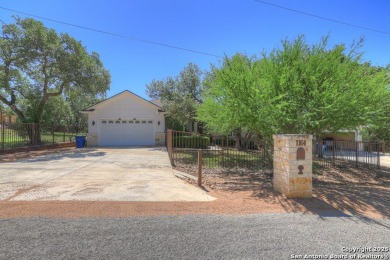 Welcome to this impeccably maintained single-story home nestled on Canyon Lake Golf Club in Texas - for sale on GolfHomes.com, golf home, golf lot