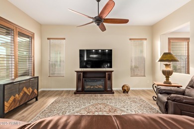 Beautifully upgraded home located in the highly desirable on Tuscany Falls At Pebble Creek in Arizona - for sale on GolfHomes.com, golf home, golf lot