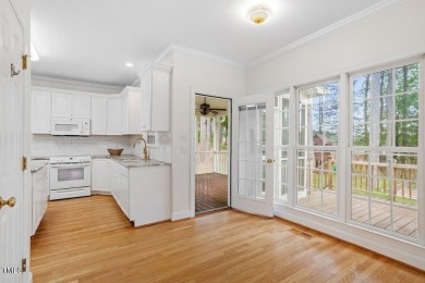 Live the life with this light and bright 4 bedroom/2.5 bath golf on Heritage Golf Club in North Carolina - for sale on GolfHomes.com, golf home, golf lot