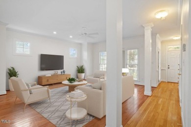 Live the life with this light and bright 4 bedroom/2.5 bath golf on Heritage Golf Club in North Carolina - for sale on GolfHomes.com, golf home, golf lot
