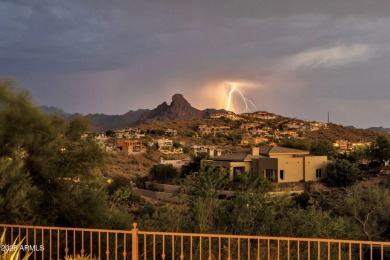 Luxury Living with Breathtaking Mountain  City Views in on FireRock Country Club in Arizona - for sale on GolfHomes.com, golf home, golf lot