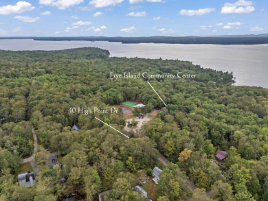 First time on the market in nearly 50 years! This classic on Frye Island Golf Club in Maine - for sale on GolfHomes.com, golf home, golf lot