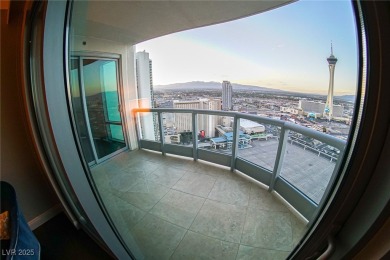 Panoramic views from the 34th floor with floor to ceiling on Las Vegas Country Club in Nevada - for sale on GolfHomes.com, golf home, golf lot