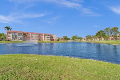 Stunning water & golf course views!  1-bed, 1.5-bath condo in on Sunrise Lakes Phase III in Florida - for sale on GolfHomes.com, golf home, golf lot
