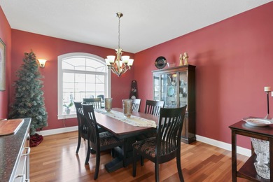 Stunning custom Cape Cod style home in a sought-after lake and on Harbor Hills Country Club in Ohio - for sale on GolfHomes.com, golf home, golf lot