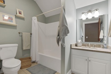 Stunning custom Cape Cod style home in a sought-after lake and on Harbor Hills Country Club in Ohio - for sale on GolfHomes.com, golf home, golf lot