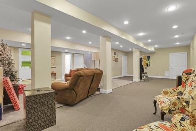 Stunning custom Cape Cod style home in a sought-after lake and on Harbor Hills Country Club in Ohio - for sale on GolfHomes.com, golf home, golf lot