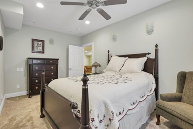 Stunning custom Cape Cod style home in a sought-after lake and on Harbor Hills Country Club in Ohio - for sale on GolfHomes.com, golf home, golf lot