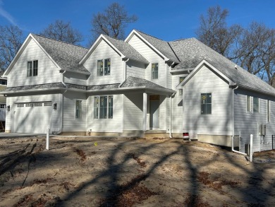 Luxury Home in the Final Stages of Completion in the very on Grand Beach Municipal Golf Course in Michigan - for sale on GolfHomes.com, golf home, golf lot