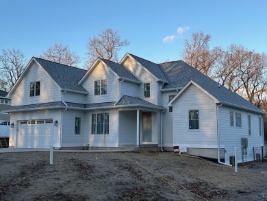 Luxury Home in the Final Stages of Completion in the very on Grand Beach Municipal Golf Course in Michigan - for sale on GolfHomes.com, golf home, golf lot