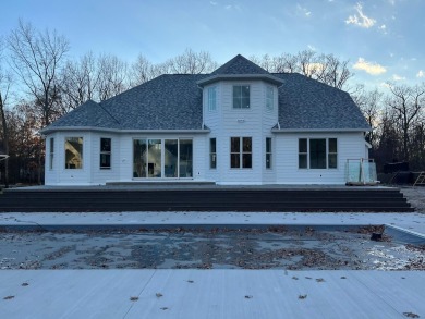 Luxury Home in the Final Stages of Completion in the very on Grand Beach Municipal Golf Course in Michigan - for sale on GolfHomes.com, golf home, golf lot