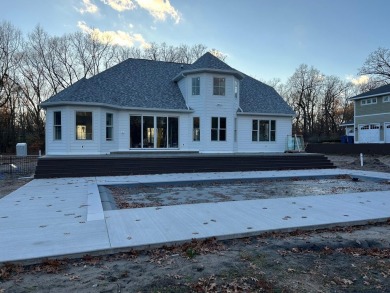 Luxury Home in the Final Stages of Completion in the very on Grand Beach Municipal Golf Course in Michigan - for sale on GolfHomes.com, golf home, golf lot