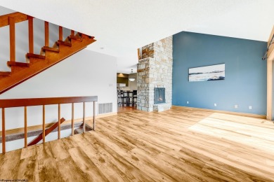Welcome to this 2 bed, 3.5 bath contemporary end-unit townhome on Lakeview Golf Resort and Spa - Lakeview in West Virginia - for sale on GolfHomes.com, golf home, golf lot