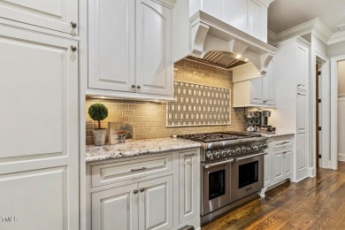 Experience luxury living in this stunning executive home located on MacGregor Downs Country Club in North Carolina - for sale on GolfHomes.com, golf home, golf lot