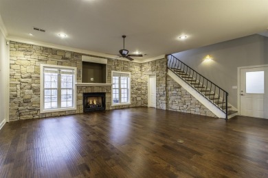 Stunning all-brick, single-level home in Ridgepointe overlooking on RidgePointe Country Club in Arkansas - for sale on GolfHomes.com, golf home, golf lot