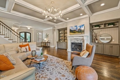 Experience luxury living in this stunning executive home located on MacGregor Downs Country Club in North Carolina - for sale on GolfHomes.com, golf home, golf lot