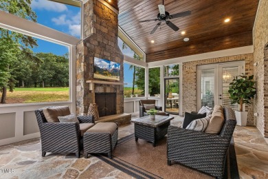 Experience luxury living in this stunning executive home located on MacGregor Downs Country Club in North Carolina - for sale on GolfHomes.com, golf home, golf lot