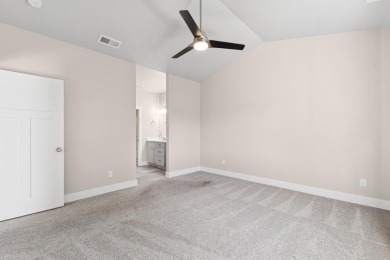 Experience easy living in this beautifully designed single-level on Village Greens Golf Club in Montana - for sale on GolfHomes.com, golf home, golf lot
