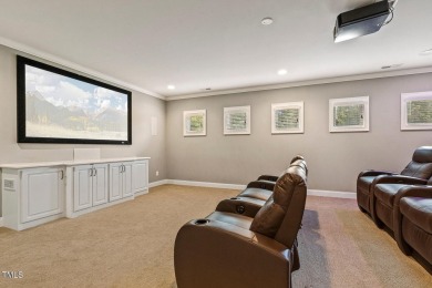 Experience luxury living in this stunning executive home located on MacGregor Downs Country Club in North Carolina - for sale on GolfHomes.com, golf home, golf lot