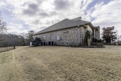 Stunning all-brick, single-level home in Ridgepointe overlooking on RidgePointe Country Club in Arkansas - for sale on GolfHomes.com, golf home, golf lot