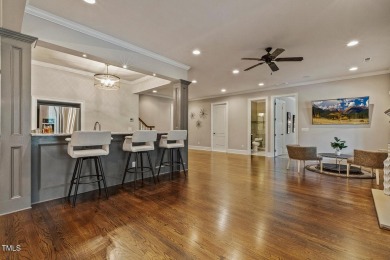 Experience luxury living in this stunning executive home located on MacGregor Downs Country Club in North Carolina - for sale on GolfHomes.com, golf home, golf lot