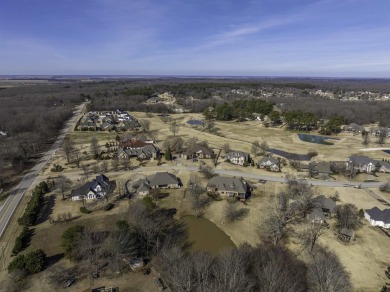 Stunning all-brick, single-level home in Ridgepointe overlooking on RidgePointe Country Club in Arkansas - for sale on GolfHomes.com, golf home, golf lot