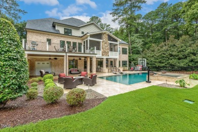 Experience luxury living in this stunning executive home located on MacGregor Downs Country Club in North Carolina - for sale on GolfHomes.com, golf home, golf lot