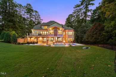 Experience luxury living in this stunning executive home located on MacGregor Downs Country Club in North Carolina - for sale on GolfHomes.com, golf home, golf lot
