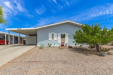 No lot rent here--this home and the land beneath it are yours! on 3 Parks Fairways in Arizona - for sale on GolfHomes.com, golf home, golf lot