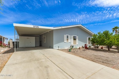 No lot rent here--this home and the land beneath it are yours! on 3 Parks Fairways in Arizona - for sale on GolfHomes.com, golf home, golf lot