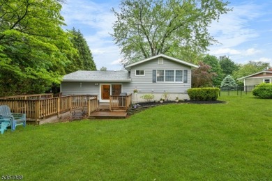 Beautifully maintained 3BR split-level backing to a golf course! on High Bridge Hills Golf Club in New Jersey - for sale on GolfHomes.com, golf home, golf lot