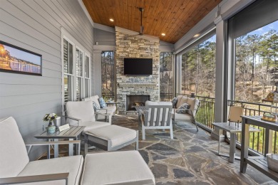 STUNNING HOME COMPLETED IN 2019 IN THE BEAUTIFUL ANGEL POND on Reynolds Lake Oconee - The Creek Club in Georgia - for sale on GolfHomes.com, golf home, golf lot
