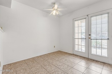 Welcome home to this charming 2-bedroom, 1.5-bath townhome on Raven Golf Club At South Mountain in Arizona - for sale on GolfHomes.com, golf home, golf lot