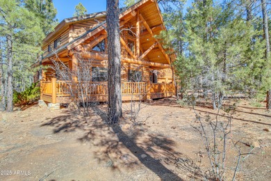 Welcome to your *FULLY FURNISHED* rustic log cabin nestled in on Torreon Golf Club in Arizona - for sale on GolfHomes.com, golf home, golf lot