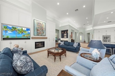 Beautifully remodeled villa with long views across the ninth on The Sanctuary Golf Club in Florida - for sale on GolfHomes.com, golf home, golf lot