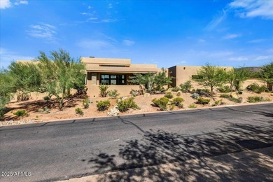 Privacy with breathtaking views, This home faces North and West on Desert Mountain Club - Apache Golf Course in Arizona - for sale on GolfHomes.com, golf home, golf lot