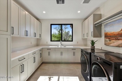 Privacy with breathtaking views, This home faces North and West on Desert Mountain Club - Apache Golf Course in Arizona - for sale on GolfHomes.com, golf home, golf lot