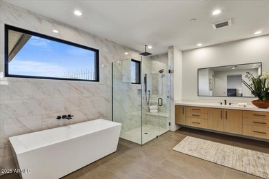 Privacy with breathtaking views, This home faces North and West on Desert Mountain Club - Apache Golf Course in Arizona - for sale on GolfHomes.com, golf home, golf lot