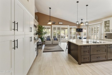 Next level outdoor living in this 2BR, 2BA Hermosa model on a on Ironwood Golf Club in Arizona - for sale on GolfHomes.com, golf home, golf lot