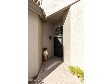 Next level outdoor living in this 2BR, 2BA Hermosa model on a on Ironwood Golf Club in Arizona - for sale on GolfHomes.com, golf home, golf lot