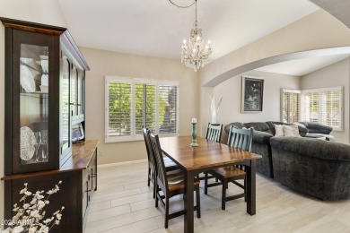 Next level outdoor living in this 2BR, 2BA Hermosa model on a on Ironwood Golf Club in Arizona - for sale on GolfHomes.com, golf home, golf lot