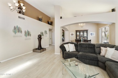 Next level outdoor living in this 2BR, 2BA Hermosa model on a on Ironwood Golf Club in Arizona - for sale on GolfHomes.com, golf home, golf lot