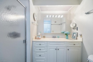 This well-maintained TURN KEY home in a 55+ community has an on Bonita Fairways in Florida - for sale on GolfHomes.com, golf home, golf lot