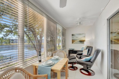 Step into this beautifully furnished 1-bedroom, 1.5-bathroom on Hillsboro Pines Golf in Florida - for sale on GolfHomes.com, golf home, golf lot