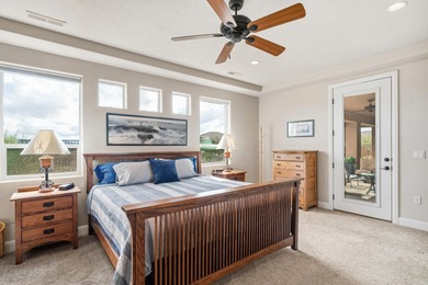 VIEWS from every window! This beautiful 3 bed + den Green Spring on Green Spring Country Club in Utah - for sale on GolfHomes.com, golf home, golf lot