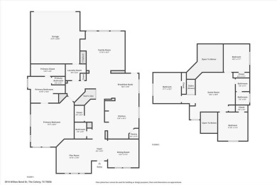 Gorgeously updated and meticulously maintained 4 bedroom, 2.5 on Stewart Peninsula Golf Course in Texas - for sale on GolfHomes.com, golf home, golf lot