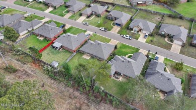 Discover this inviting 3-bedroom, 2-bathroom split-plan home in on Patrick Farms Golf Club in Mississippi - for sale on GolfHomes.com, golf home, golf lot