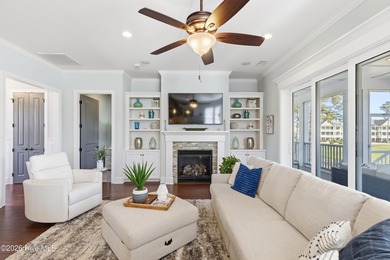 Experience sweeping golf course vistas, refined interior spaces on Rivers Edge Golf Club in North Carolina - for sale on GolfHomes.com, golf home, golf lot