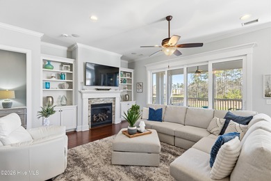 Experience sweeping golf course vistas, refined interior spaces on Rivers Edge Golf Club in North Carolina - for sale on GolfHomes.com, golf home, golf lot